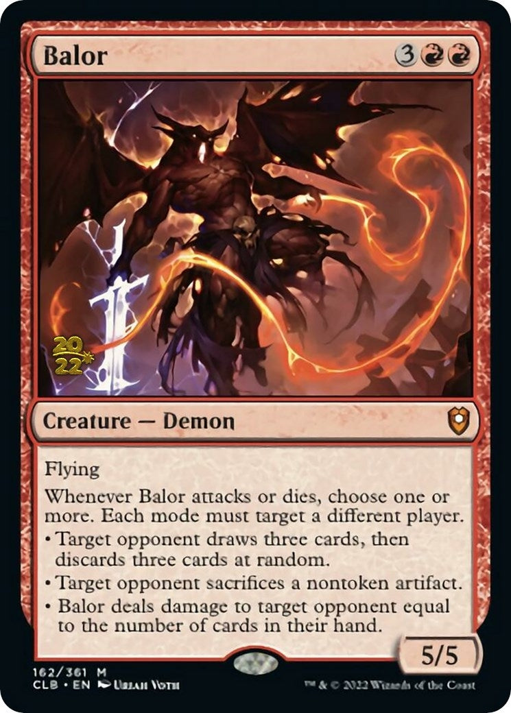 Image for Balor (162) [Prerelease Cards] - Magic: The Gathering