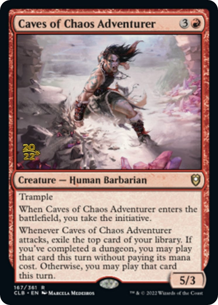 Image for Caves of Chaos Adventurer (167) [Prerelease Cards] - Magic: The Gathering
