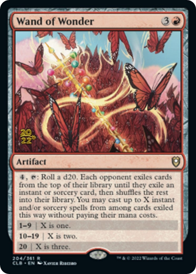 Image for Wand of Wonder (204) [Prerelease Cards] - Magic: The Gathering