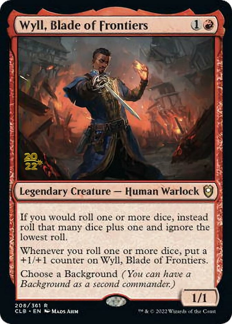Image for Wyll, Blade of Frontiers (208) [Prerelease Cards] - Magic: The Gathering
