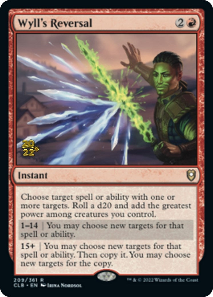 Image for Wyll's Reversal (209) [Prerelease Cards] - Magic: The Gathering