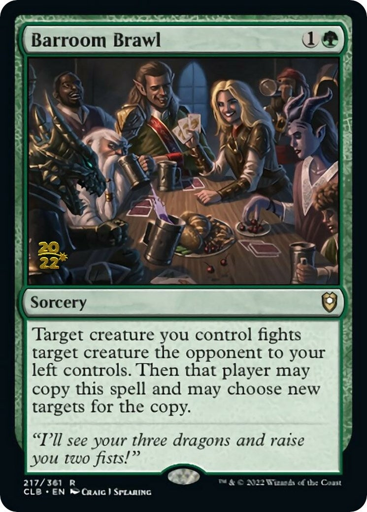 Image for Barroom Brawl (217) [Prerelease Cards] - Magic: The Gathering