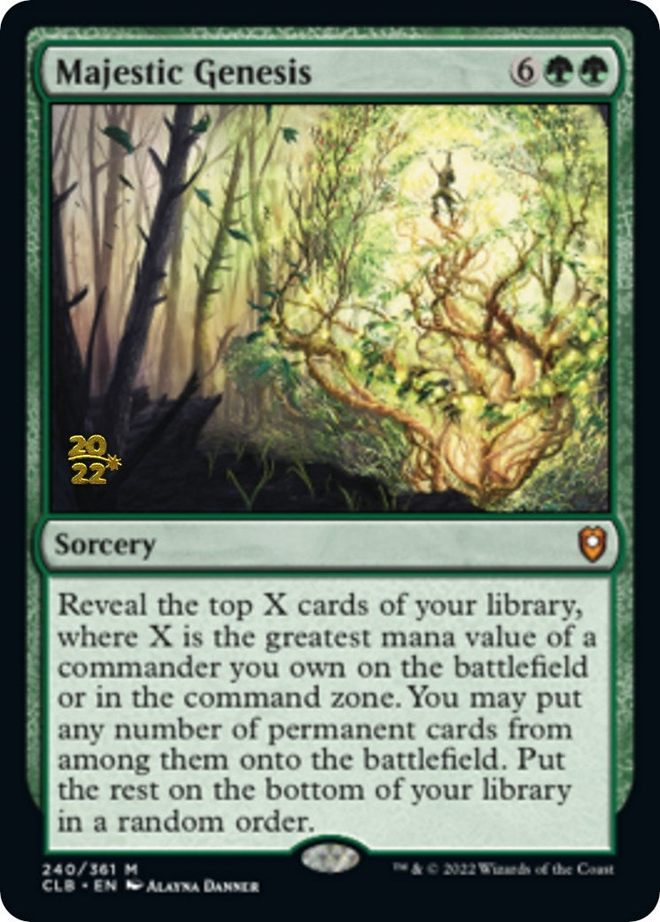Image for Majestic Genesis (240) [Prerelease Cards] - Magic: The Gathering