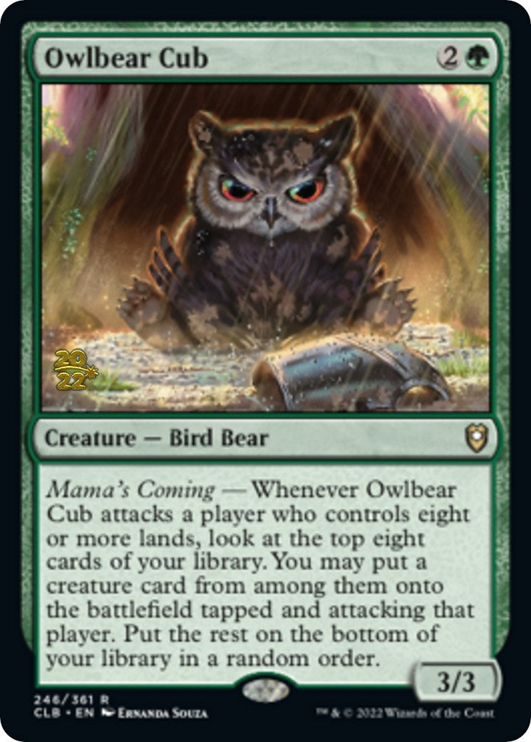 Image for Owlbear Cub (246) [Prerelease Cards] - Magic: The Gathering