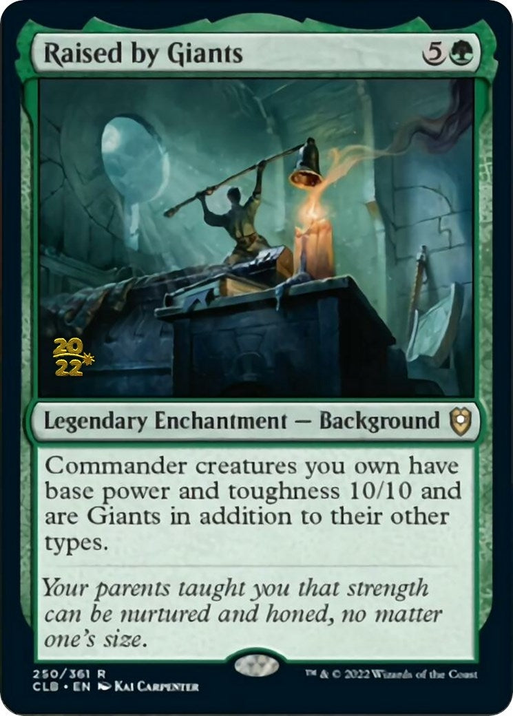 Image for Raised by Giants (250) [Prerelease Cards] - Magic: The Gathering