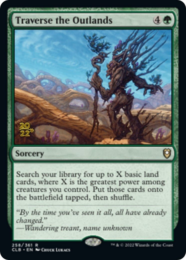 Image for Traverse the Outlands (258) [Prerelease Cards] - Magic: The Gathering