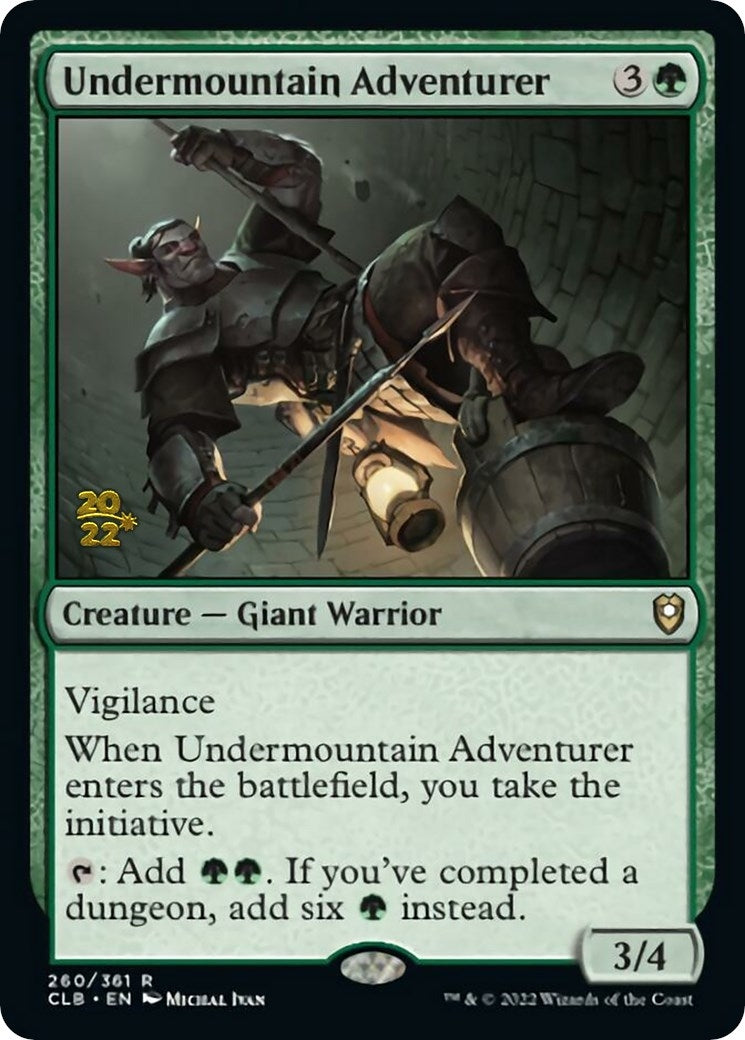 Image for Undermountain Adventurer (260) [Prerelease Cards] - Magic: The Gathering