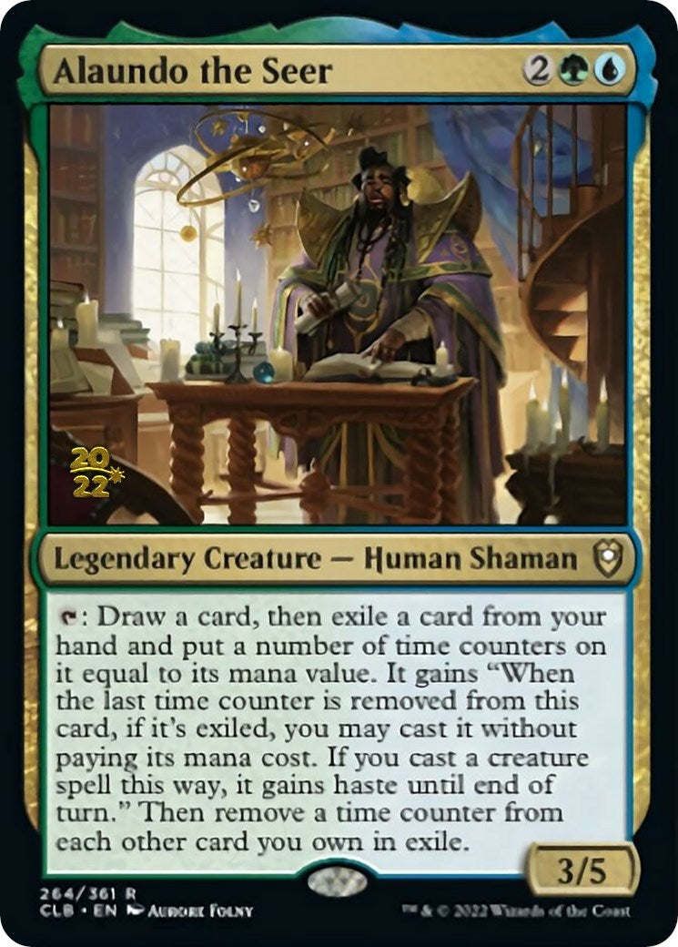 Image for Alaundo the Seer (264) [Prerelease Cards] - Magic: The Gathering