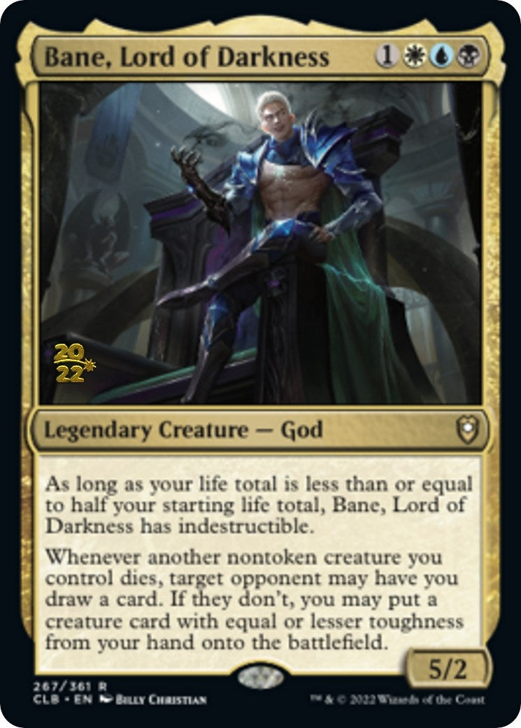 Image for Bane, Lord of Darkness (267) [Prerelease Cards] - Magic: The Gathering