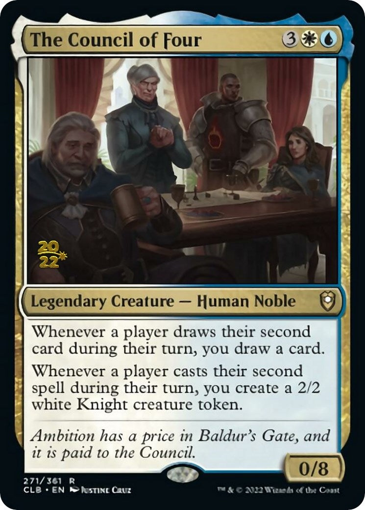 Image for The Council of Four (271) [Prerelease Cards] - Magic: The Gathering