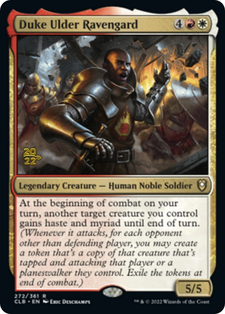 Image for Duke Ulder Ravengard (272) [Prerelease Cards] - Magic: The Gathering