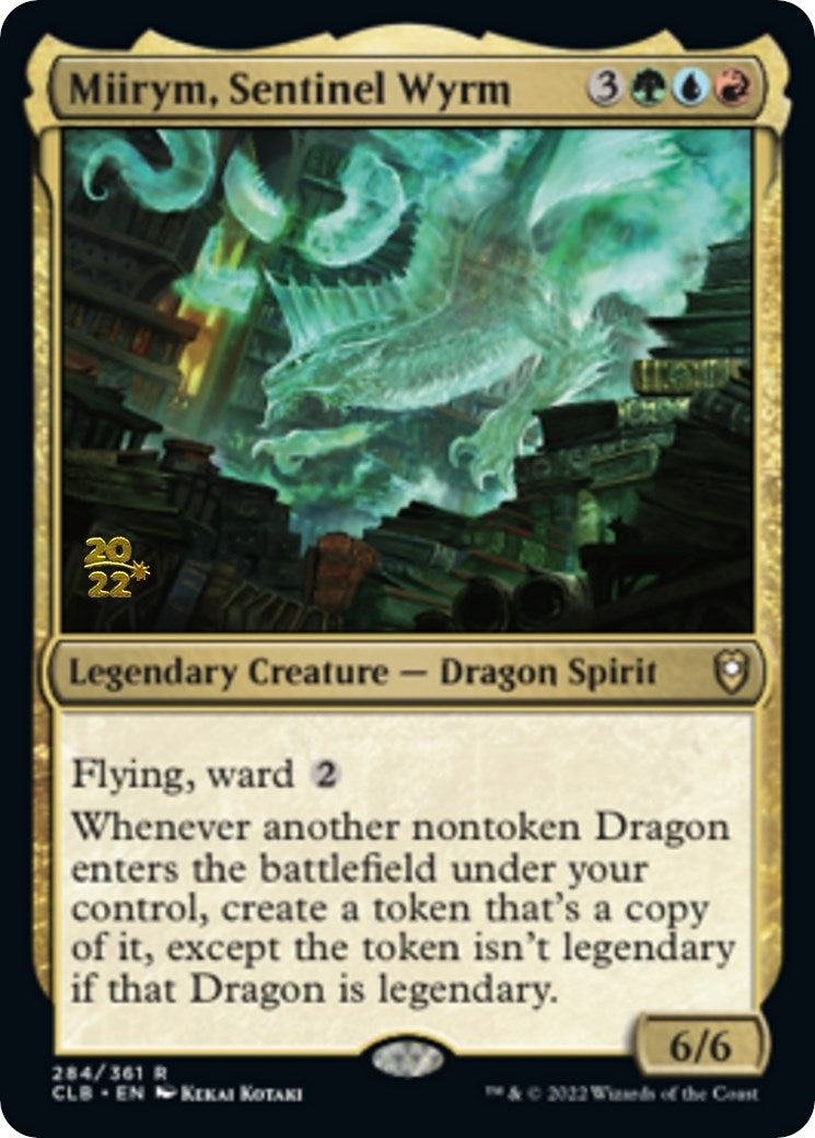 Image for Miirym, Sentinel Wyrm (284) [Prerelease Cards] - Magic: The Gathering