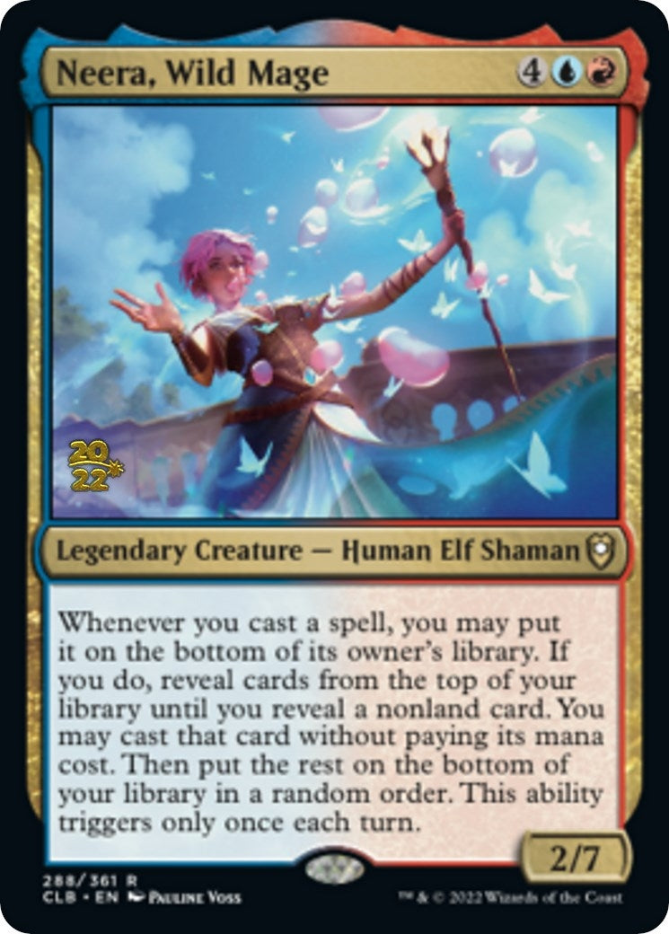 Image for Neera, Wild Mage (288) [Prerelease Cards] - Magic: The Gathering