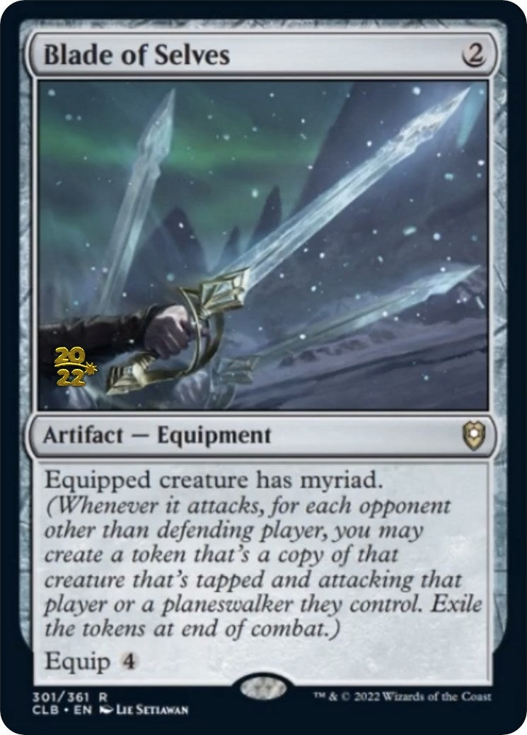 Image for Blade of Selves (301) [Prerelease Cards] - Magic: The Gathering
