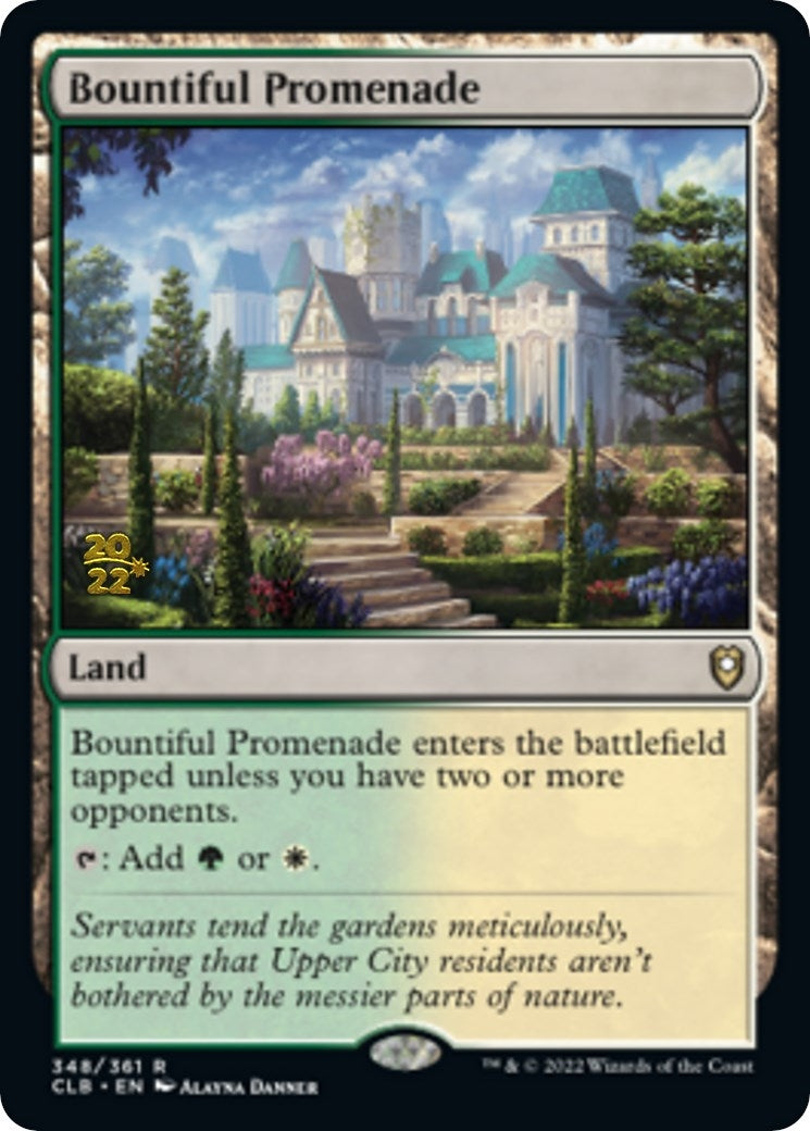 Image for Bountiful Promenade (348) [Prerelease Cards] - Magic: The Gathering