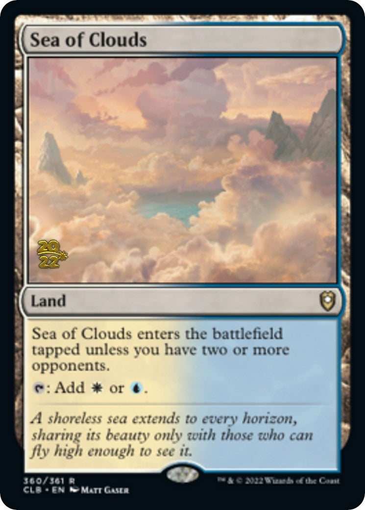 Image for Sea of Clouds (360) [Prerelease Cards] - Magic: The Gathering