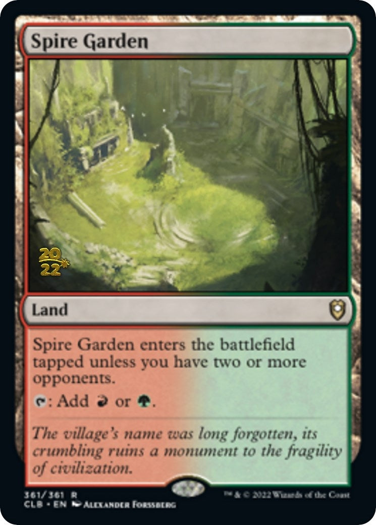 Image for Spire Garden (361) [Prerelease Cards] - Magic: The Gathering