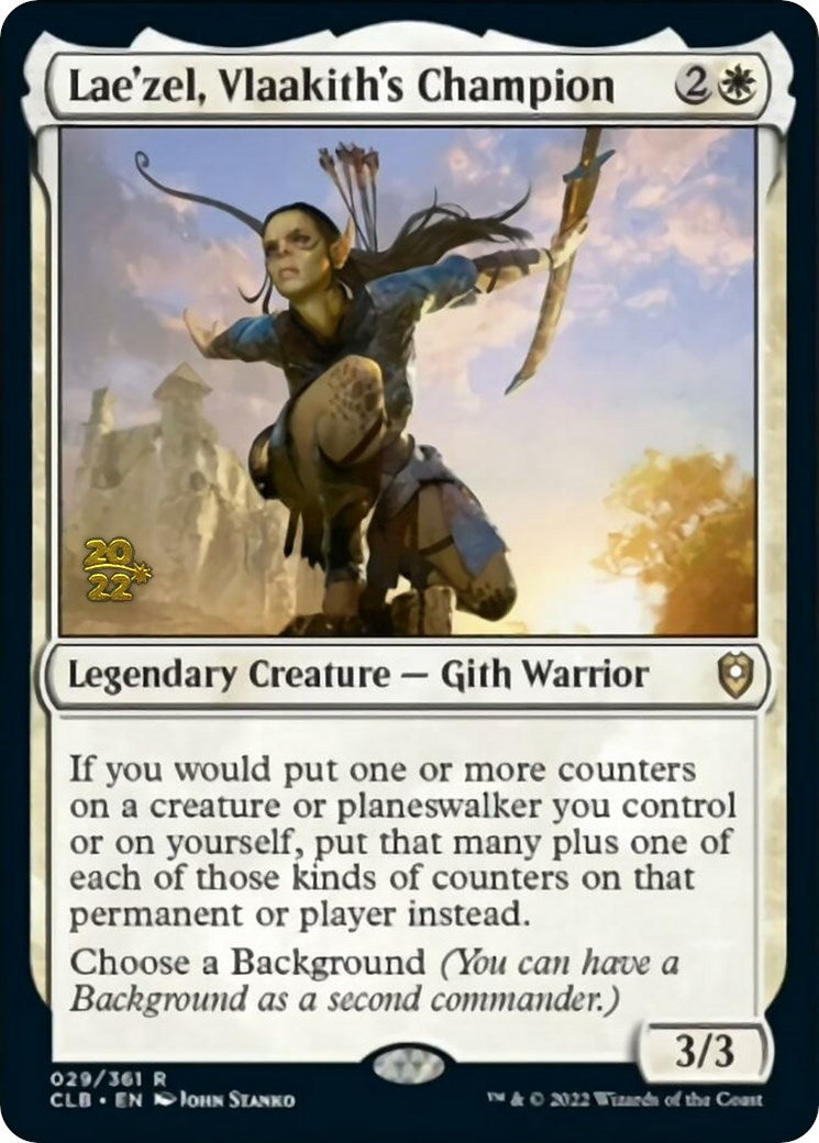 Image for Lae'zel, Vlaakith's Champion (29) [Prerelease Cards] - Magic: The Gathering