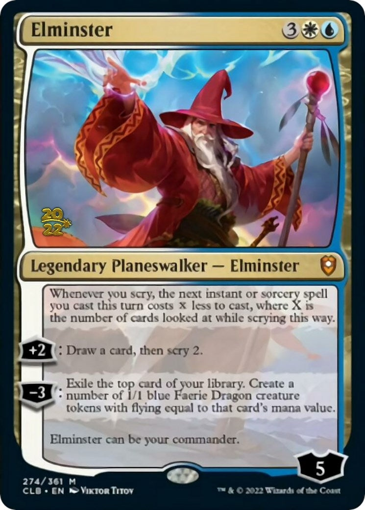 Image for Elminster (274) [Prerelease Cards] - Magic: The Gathering