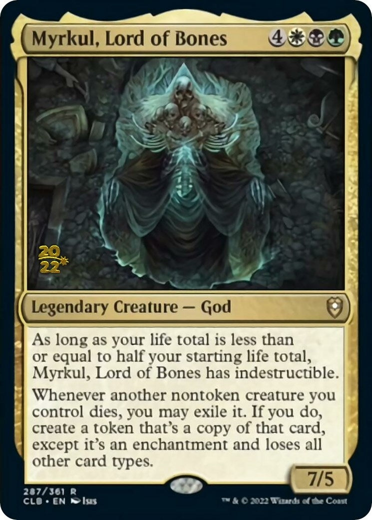 Image for Myrkul, Lord of Bones (287) [Prerelease Cards] - Magic: The Gathering