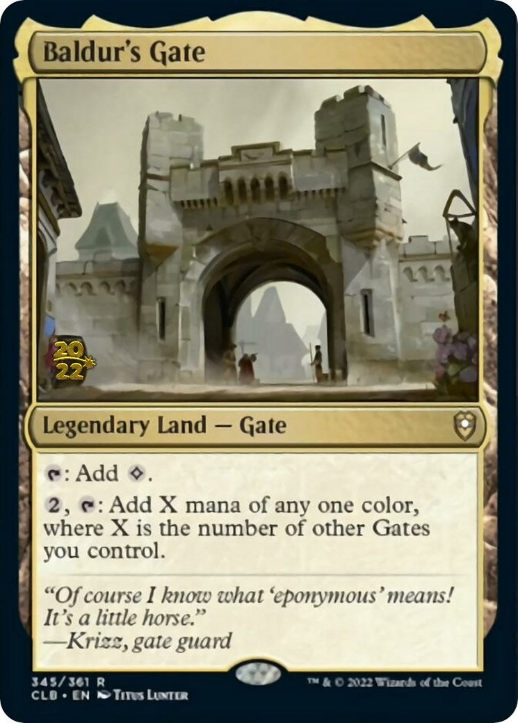 Image for Baldur's Gate (345) [Prerelease Cards] - Magic: The Gathering
