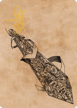 Image for Stonespeaker Crystal Art Card (Gold-Stamped Signature) (81) [Commander Legends: Battle for Baldur's Gate] - Magic: The Gathering