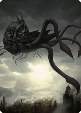 Image for Nautiloid Ship Art Card (80) [Commander Legends: Battle for Baldur's Gate] - Magic: The Gathering