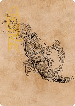 Image for Decanter of Endless Water Art Card (Gold-Stamped Signature) (79) [Commander Legends: Battle for Baldur's Gate] - Magic: The Gathering