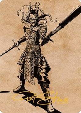 Image for Zevlor, Elturel Exile Art Card (78/81) (Gold-Stamped Signature) (78) [Commander Legends: Battle for Baldur's Gate] - Magic: The Gathering