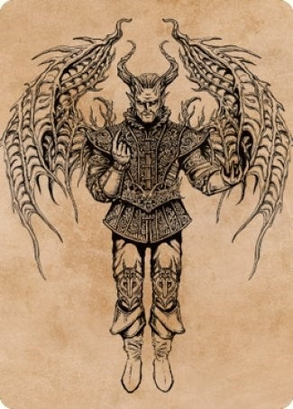 Image for Raphael, Fiendish Savior Art Card (75/81) (75) [Commander Legends: Battle for Baldur's Gate] - Magic: The Gathering