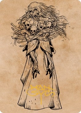 Image for Myrkul, Lord of Bones Art Card (73/81) (Gold-Stamped Signature) (73) [Commander Legends: Battle for Baldur's Gate] - Magic: The Gathering