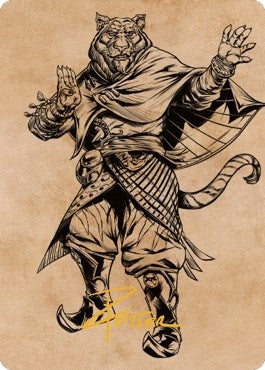 Image for Mahadi, Emporium Master Art Card (Gold-Stamped Signature) (70) [Commander Legends: Battle for Baldur's Gate] - Magic: The Gathering