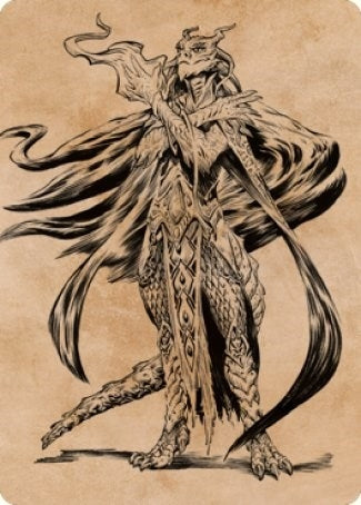Image for Lozhan, Dragons' Legacy Art Card (69) [Commander Legends: Battle for Baldur's Gate] - Magic: The Gathering