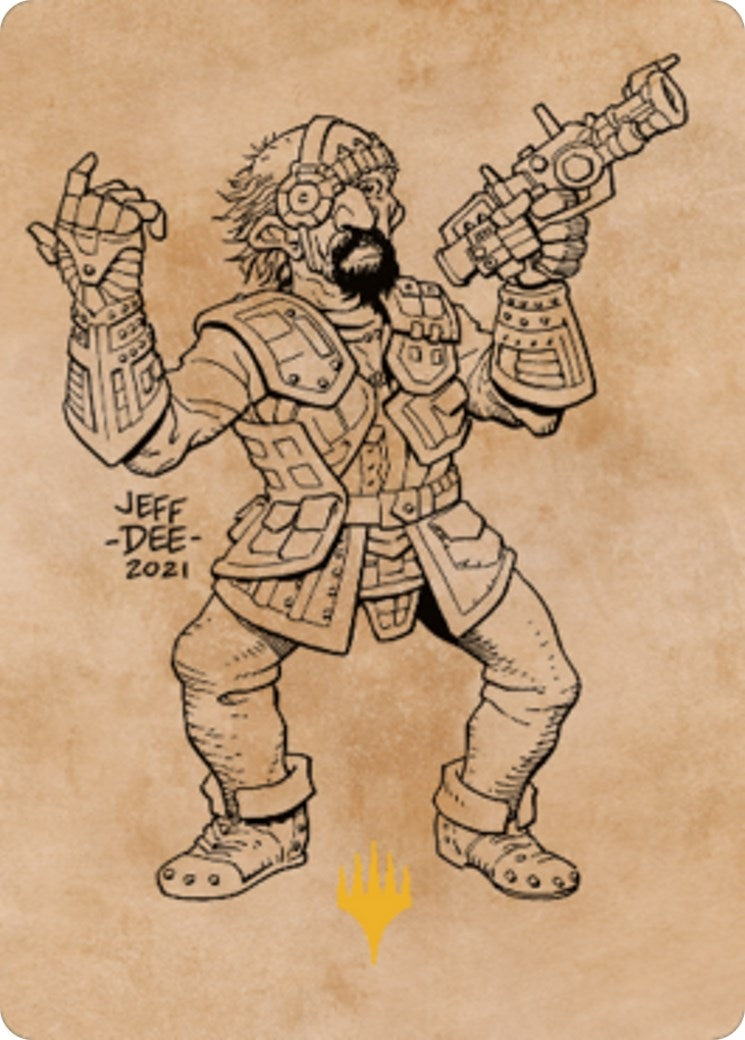 Image for Jan Jansen, Chaos Crafter Art Card (Gold-Stamped) (66) [Commander Legends: Battle for Baldur's Gate] - Magic: The Gathering