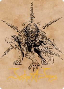 Image for Bhaal, Lord of Murder Art Card (Gold-Stamped Signature) (63) [Commander Legends: Battle for Baldur's Gate] - Magic: The Gathering