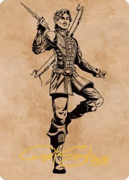 Image for Astarion, the Decadent Art Card (Gold-Stamped Signature) (62) [Commander Legends: Battle for Baldur's Gate] - Magic: The Gathering