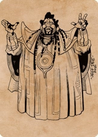 Image for Alaundo the Seer Art Card (61) [Commander Legends: Battle for Baldur's Gate] - Magic: The Gathering