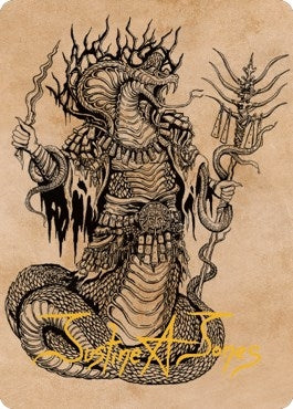 Image for Sivriss, Nightmare Speaker Art Card (51/81) (Gold-Stamped Signature) (51) [Commander Legends: Battle for Baldur's Gate] - Magic: The Gathering