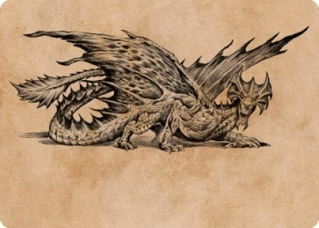 Image for Ancient Brass Dragon Art Card (49/81) (49) [Commander Legends: Battle for Baldur's Gate] - Magic: The Gathering