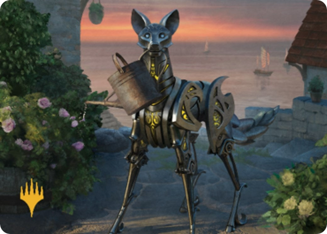 Image for Clockwork Fox Art Card (Gold-Stamped) (43) [Commander Legends: Battle for Baldur's Gate] - Magic: The Gathering