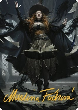 Image for Tasha, the Witch Queen Art Card (41/81) (Gold-Stamped Signature) (41) [Commander Legends: Battle for Baldur's Gate] - Magic: The Gathering