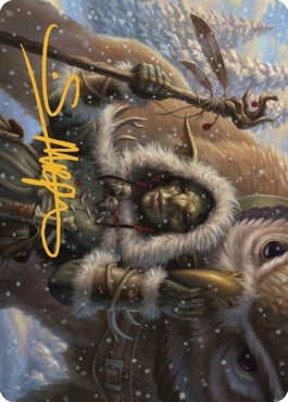 Image for Owlbear Shepherd Art Card (Gold-Stamped Signature) (35) [Commander Legends: Battle for Baldur's Gate] - Magic: The Gathering