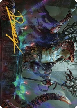 Image for Sivriss, Nightmare Speaker Art Card (32/81) (Gold-Stamped Signature) (32) [Commander Legends: Battle for Baldur's Gate] - Magic: The Gathering