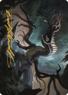 Image for Brainstealer Dragon Art Card (Gold-Stamped Signature) (31) [Commander Legends: Battle for Baldur's Gate] - Magic: The Gathering