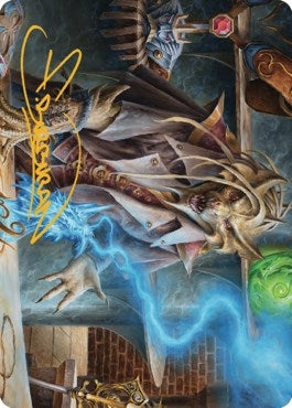 Image for Renari, Merchant of Marvels Art Card (Gold-Stamped Signature) (30) [Commander Legends: Battle for Baldur's Gate] - Magic: The Gathering