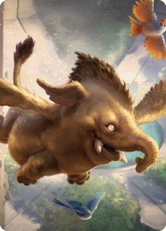 Image for Hollyphant Art Card (18) [Commander Legends: Battle for Baldur's Gate] - Magic: The Gathering
