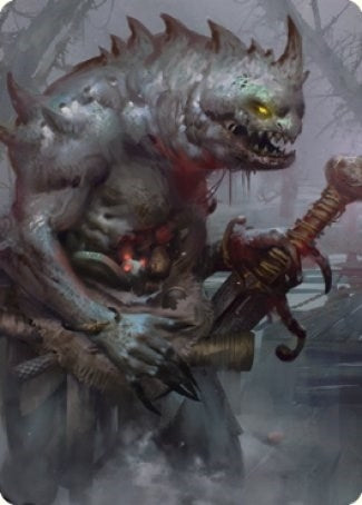 Image for Gray Slaad Art Card (15) [Commander Legends: Battle for Baldur's Gate] - Magic: The Gathering