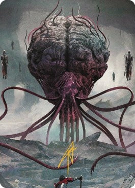 Image for Elder Brain Art Card (Gold-Stamped Signature) (13) [Commander Legends: Battle for Baldur's Gate] - Magic: The Gathering