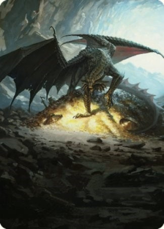 Image for Ancient Copper Dragon Art Card (4/81) (4) [Commander Legends: Battle for Baldur's Gate] - Magic: The Gathering