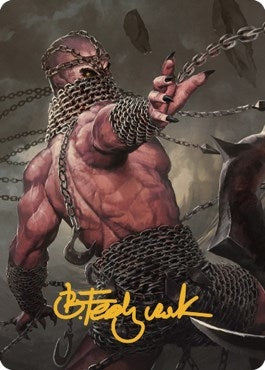 Image for Chain Devil Art Card (Gold-Stamped Signature) (8) [Commander Legends: Battle for Baldur's Gate] - Magic: The Gathering